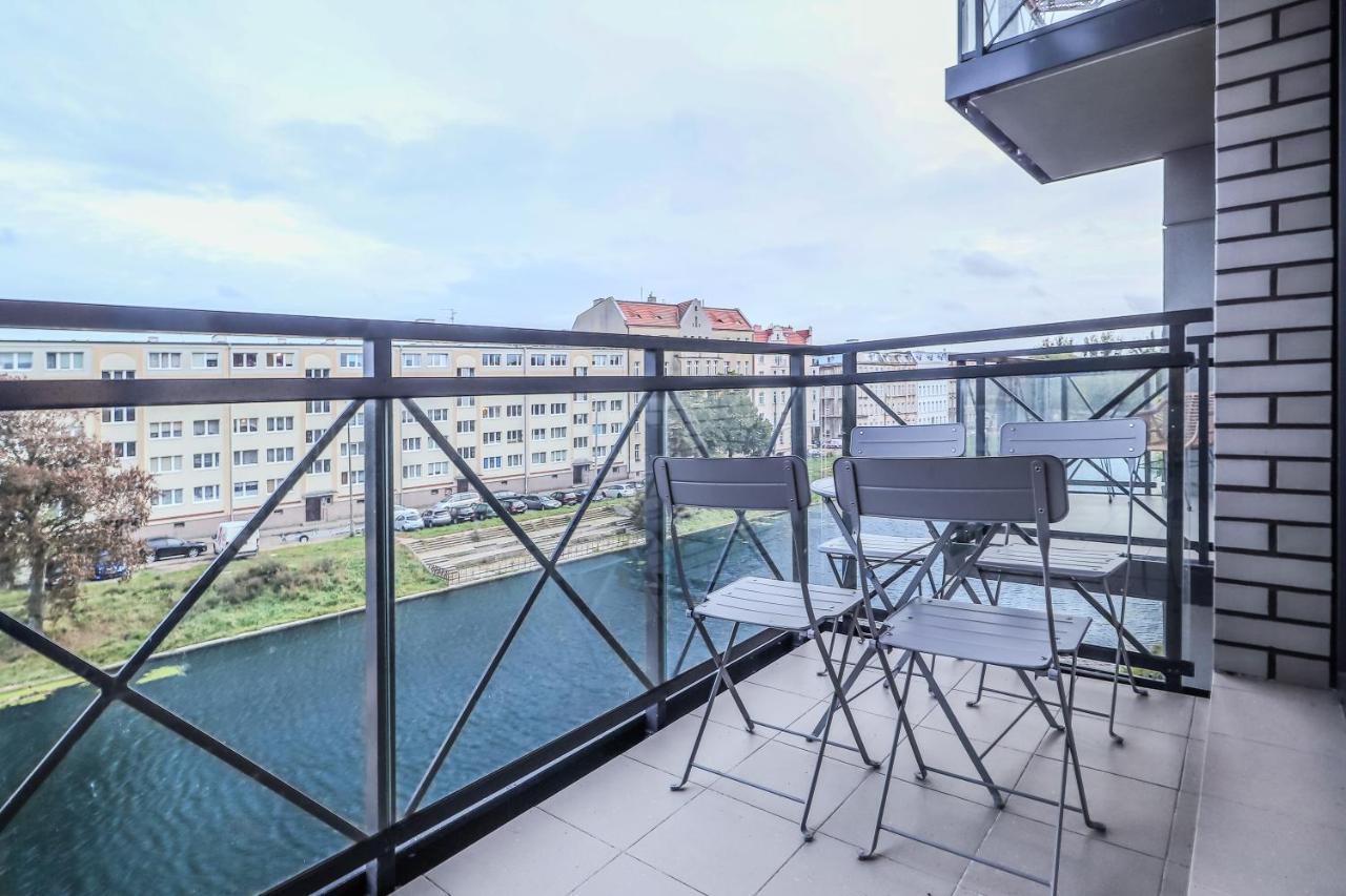Platinium Dwie Motlawy River View Gdansk Exterior foto